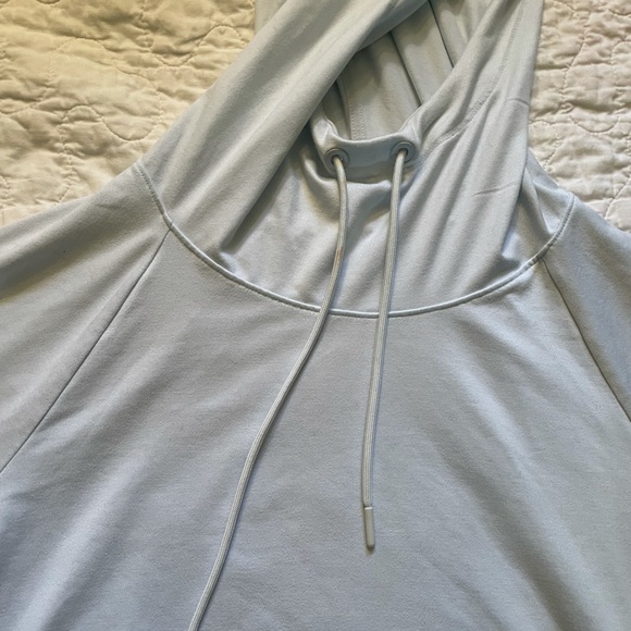 COPY - -Athleta Baby Blue Uptempo Hoodie Sweatshirt- - Picture 4 of 7